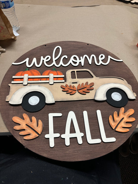 Welcome Fall Truck - Kits2Go