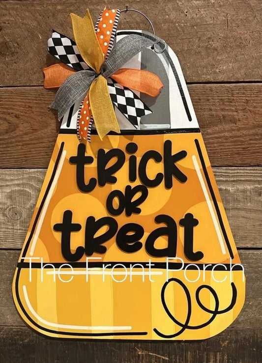 Trick or Treat - Ready to Hang Sign