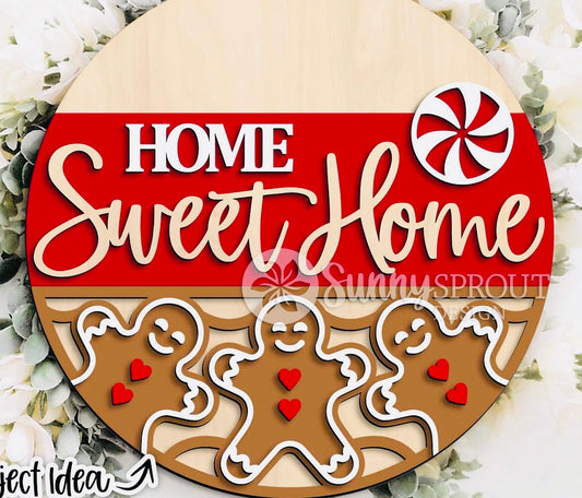 Gingerbread - Ready to Hang Sign