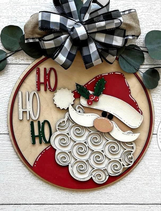 Ho Ho Ho Rustic - Ready to Hang Sign